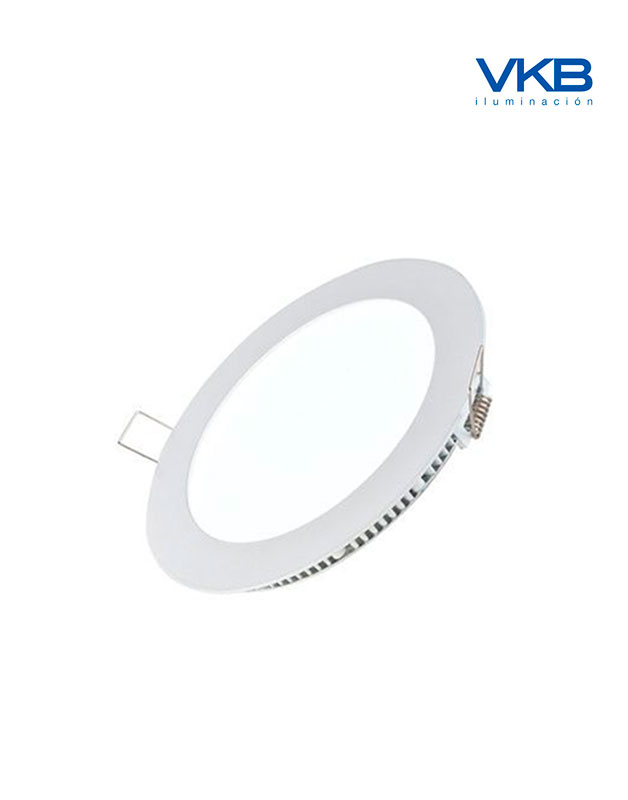 Foco embutido panel redondo LED 18W IP20 4000K