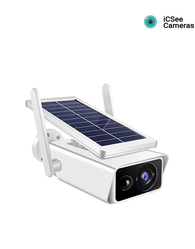 GENERICO Camara Ip Solar Seguridad Wifi Exterior Hd 1080p Icsee